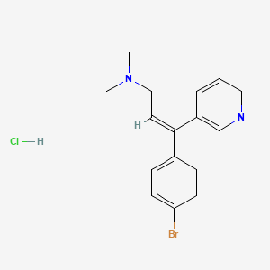 molecular formula C16H18BrClN2 B1662940 Zimelidine hydrochloride CAS No. 60525-15-7