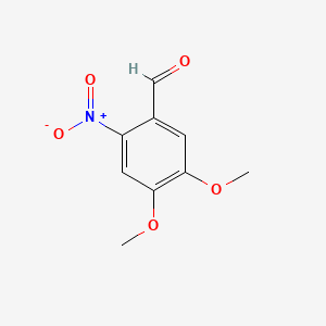 B1662942 6-Nitroveratraldehyde CAS No. 20357-25-9