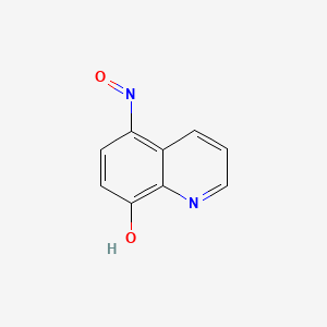 molecular formula C9H6N2O2 B1662947 5-Nitroso-8-hydroxyquinoline CAS No. 3565-26-2