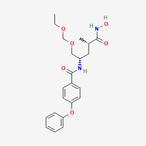 molecular formula C22H28N2O6 B1662953 ONO-4817 CAS No. 223472-31-9