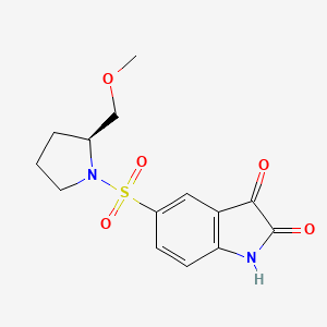 molecular formula C14H16N2O5S B1662972 MMPSI CAS No. 220509-74-0