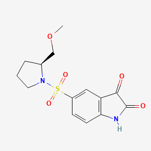 molecular formula C14H16N2O5S B1662972 Caspase-3/7 Inhibitor I CAS No. 220509-74-0