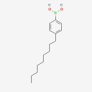 molecular formula C15H25BO2 B1662982 4-壬基苯硼酸 CAS No. 256383-45-6