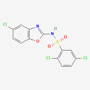 molecular formula C13H7Cl3N2O3S B1662983 FBPase-1 inhibitor-1 