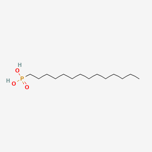 B1662984 Tetradecylphosphonic acid CAS No. 4671-75-4