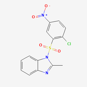 molecular formula C14H10ClN3O4S B1662986 BIM5078 CAS No. 337506-43-1