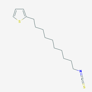 molecular formula C15H23NS2 B1662989 Thienyldecyl isothiocyanate 