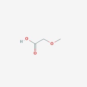 molecular formula C3H6O3 B166299 Methoxyacetic Acid CAS No. 625-45-6