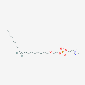 molecular formula C25H52NO5P B1662992 (Z)-Oleyloxyethyl phosphorylcholine CAS No. 84601-19-4