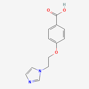 molecular formula C12H12N2O3 B1663000 Dazoxiben CAS No. 78218-09-4
