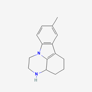 molecular formula C15H18N2 B1663011 Pirlindole CAS No. 60762-57-4