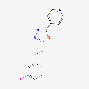 molecular formula C14H10IN3OS B1663020 GSK-3beta Inhibitor II CAS No. 478482-75-6