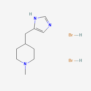 molecular formula C10H19Br2N3 B1663024 Methimepip dihydrobromide CAS No. 817636-54-7