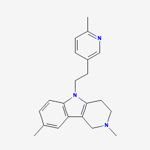 molecular formula C21H25N3 B1663025 Dimebolin CAS No. 3613-73-8