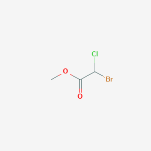 Methyl bromo(chloro)acetate