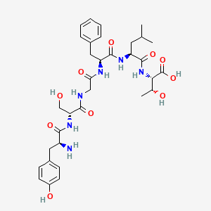 molecular formula C33H46N6O10 B1663041 DSLET CAS No. 75644-90-5