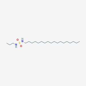 molecular formula C21H46N2O2S B1663048 N-十八烷基-N'-丙基磺酰胺 CAS No. 925891-74-3