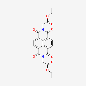 molecular formula C22H18N2O8 B1663057 PPIase-Parvulin Inhibitor CAS No. 64005-90-9