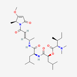 molecular formula C31H52N4O7 B1663066 Gallinamide A CAS No. 1208232-55-6