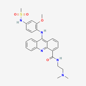 molecular formula C26H29N5O4S B1663068 sn16713 CAS No. 88476-68-0