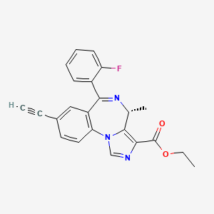 molecular formula C23H18FN3O2 B1663069 Sh-053-r-ch3-2'f CAS No. 872874-14-1