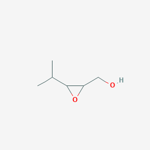 molecular formula C6H12O2 B166307 3-Isopropyloxirane-2-methanol CAS No. 125473-29-2