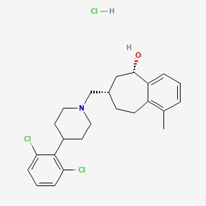 molecular formula C24H29Cl2NO.HCl B1663074 SB 612111 hydrochloride CAS No. 371980-98-2
