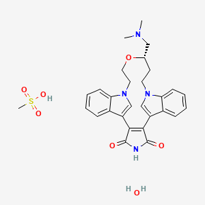 molecular formula C29H34N4O7S B1663080 Arxxant CAS No. 202260-21-7