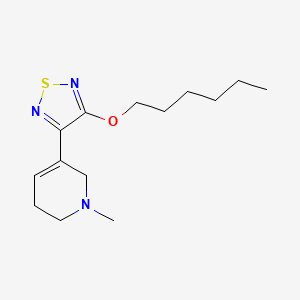 molecular formula C14H23N3OS B1663083 Xanomeline CAS No. 131986-45-3