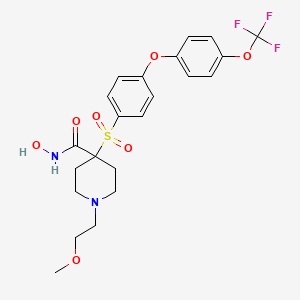 molecular formula C22H25F3N2O7S B1663085 SD-2590 CAS No. 226396-25-4