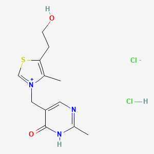 molecular formula C12H17Cl2N3O2S B1663093 Oxythiamine chloride hydrochloride CAS No. 614-05-1