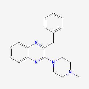 molecular formula C20H22N4 B1663098 3-Benzyl-2-(4-methylpiperazinyl)-quinoxaline CAS No. 1001065-53-7