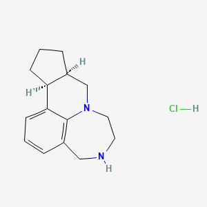 molecular formula C15H21ClN2 B1663106 Vabicaserin hydrochloride CAS No. 620948-34-7