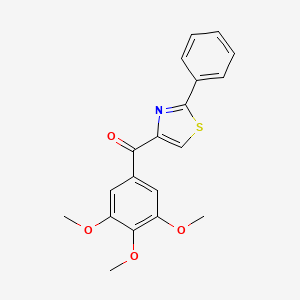 molecular formula C19H17NO4S B1663119 SMART-H CAS No. 1135797-91-9