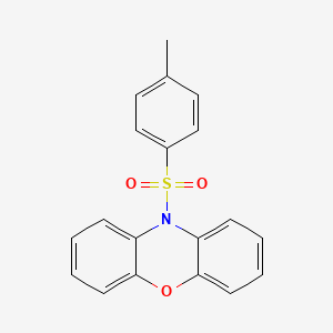 molecular formula C19H15NO3S B1663124 10-tosyl-10H-phenoxazine CAS No. 55476-47-6
