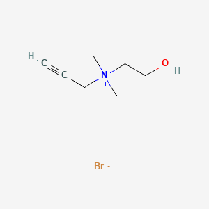 molecular formula C7H14BrNO B1663125 丙炔胆碱 CAS No. 111755-76-1