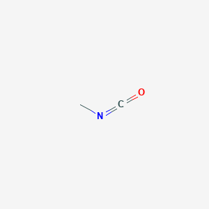 molecular formula CH3NCO<br>C2H3NO B166313 (Methylimino)(oxo)methane CAS No. 624-83-9