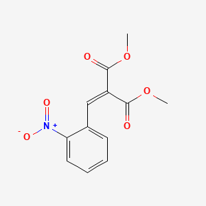 B1663136 Dimethyl 2-[(2-nitrophenyl)methylidene]propanedioate CAS No. 65974-52-9