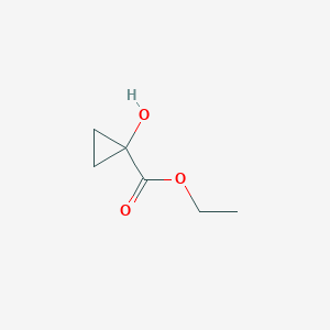 molecular formula C6H10O3 B166315 Ethyl 1-hydroxycyclopropane-1-carboxylate CAS No. 137682-89-4