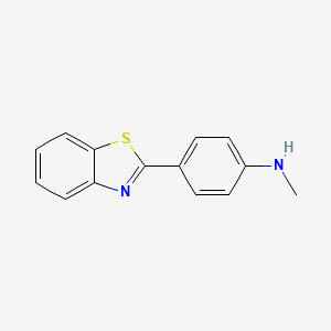molecular formula C14H12N2S B1663172 BTA-1 CAS No. 439858-28-3