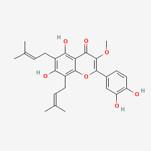molecular formula C26H28O7 B1663174 Broussoflavonol B CAS No. 99217-70-6