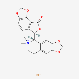 molecular formula C21H20BrNO6 B1663182 Bicuculline methobromide CAS No. 66016-70-4