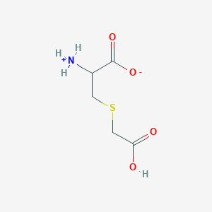 molecular formula C₅H₉NO₄S B1663187 S-羧甲基半胱氨酸 CAS No. 25390-17-4