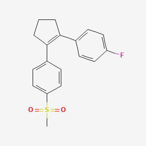 molecular formula C18H17FO2S B1663195 SC57666 