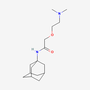 molecular formula C16H28N2O2 B1663197 Tromantadine CAS No. 53783-83-8