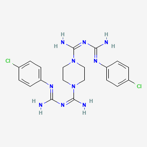 molecular formula C20H24Cl2N10 B1663200 Picloxydine CAS No. 5636-92-0