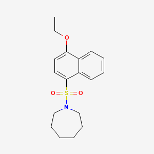 molecular formula C18H23NO3S B1663211 ML268 