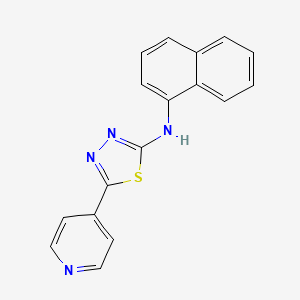 molecular formula C17H12N4S B1663221 ML163 