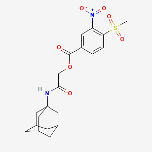 molecular formula C20H24N2O7S B1663223 MLS000389544 CAS No. 573965-48-7