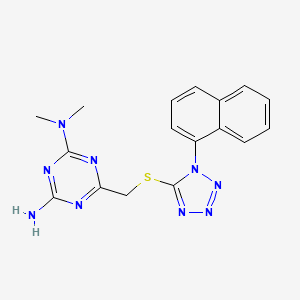 molecular formula C17H17N9S B1663224 ML150 